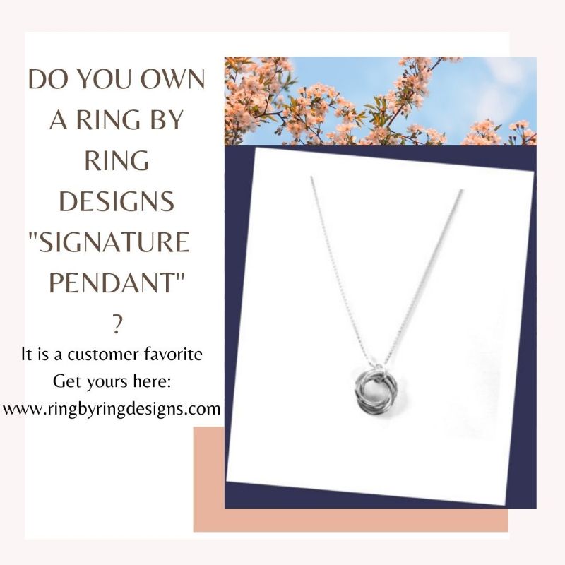 Signature Silver pendant